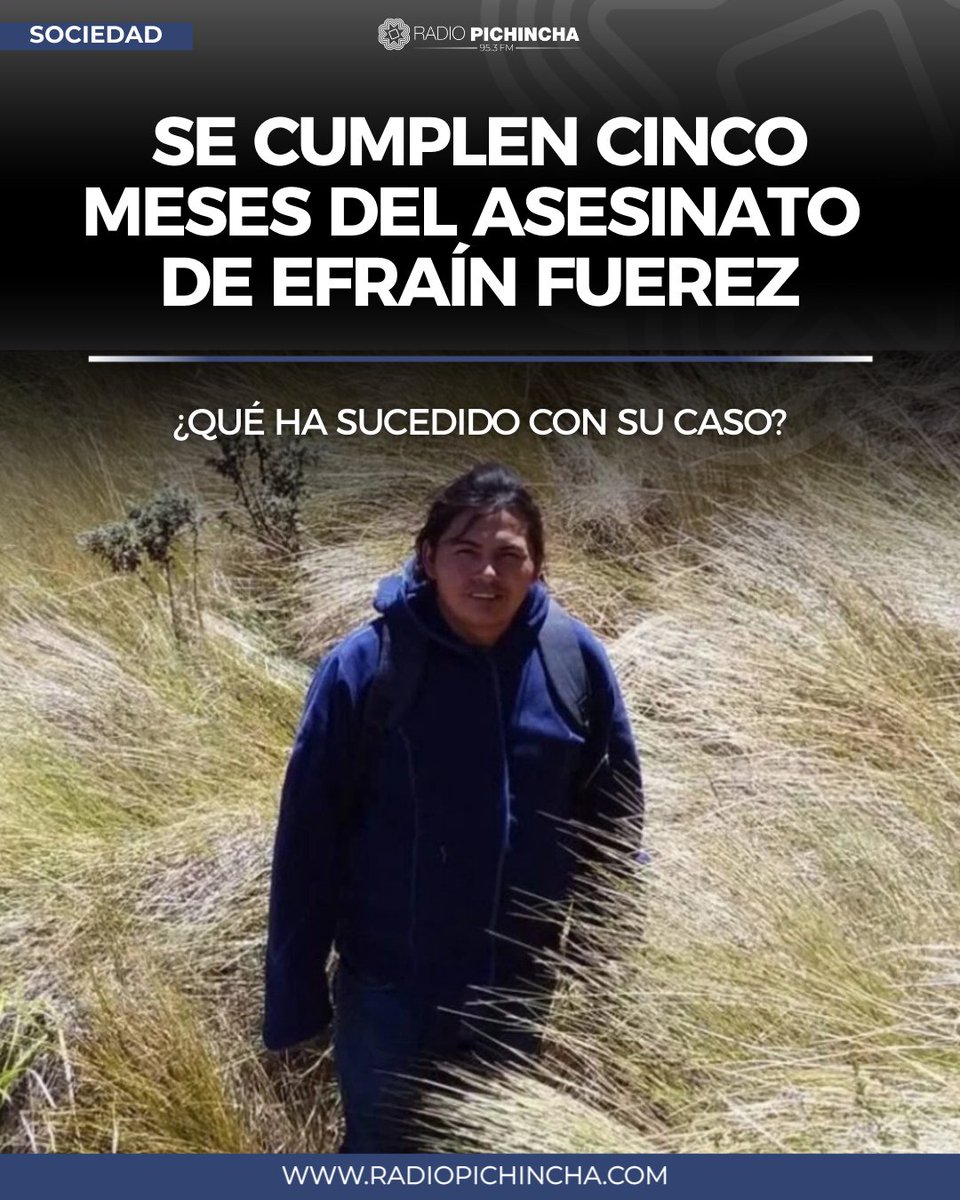 A 5 meses del asesinato de Efraín Fuerez no hay justicia. Pero sí celeridad para investigar por “instigación” (art. 363 COIP) a mi persona, citada este 3 de marzo en Fiscalía de Otavalo.

Mientras el país se prepara para movilizaciones el 8 y 13 de marzo.