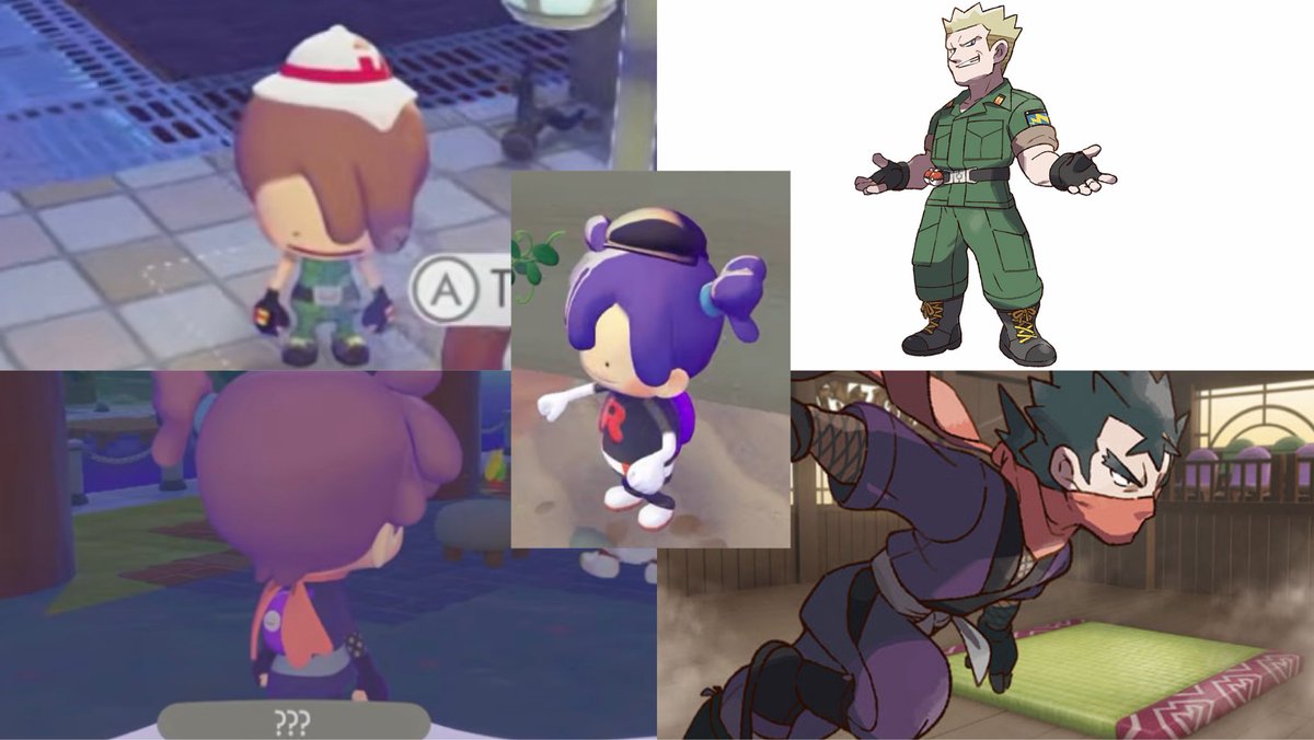 【ぽこあポケモン情報】

✅マチス、キョウ、ロケット団の服装が存在

海外先行レビューより判明

#ぽこあポケモン 
#ぽこポケ