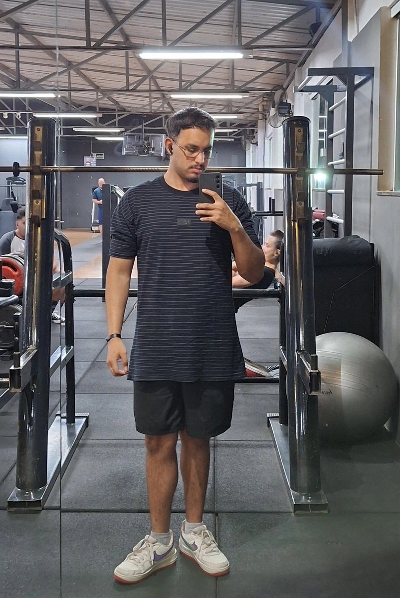 dando o mínimo de si no treino (e esse foi o meu máximo