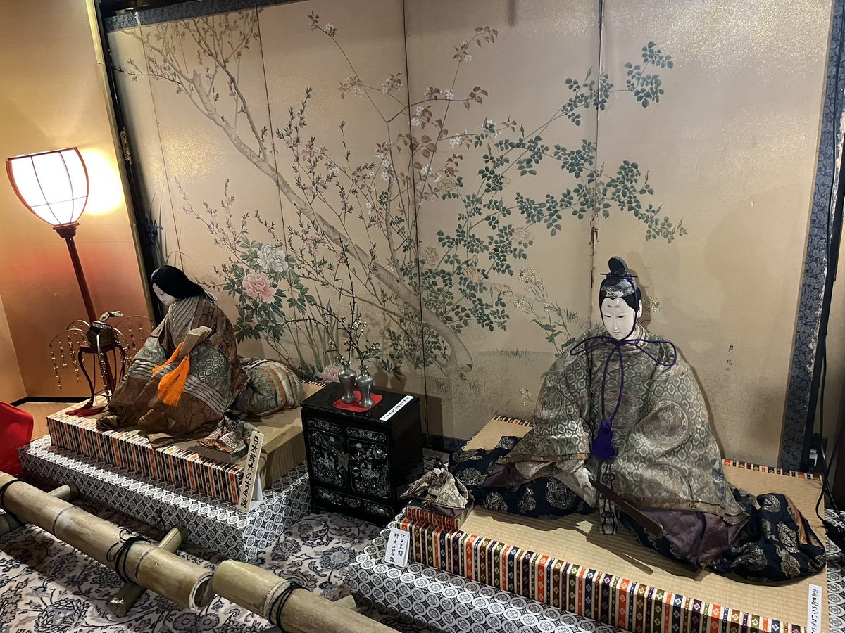 本日3/3ひな祭り。 北浦和の国登録有形文化財・二木屋では、創業者