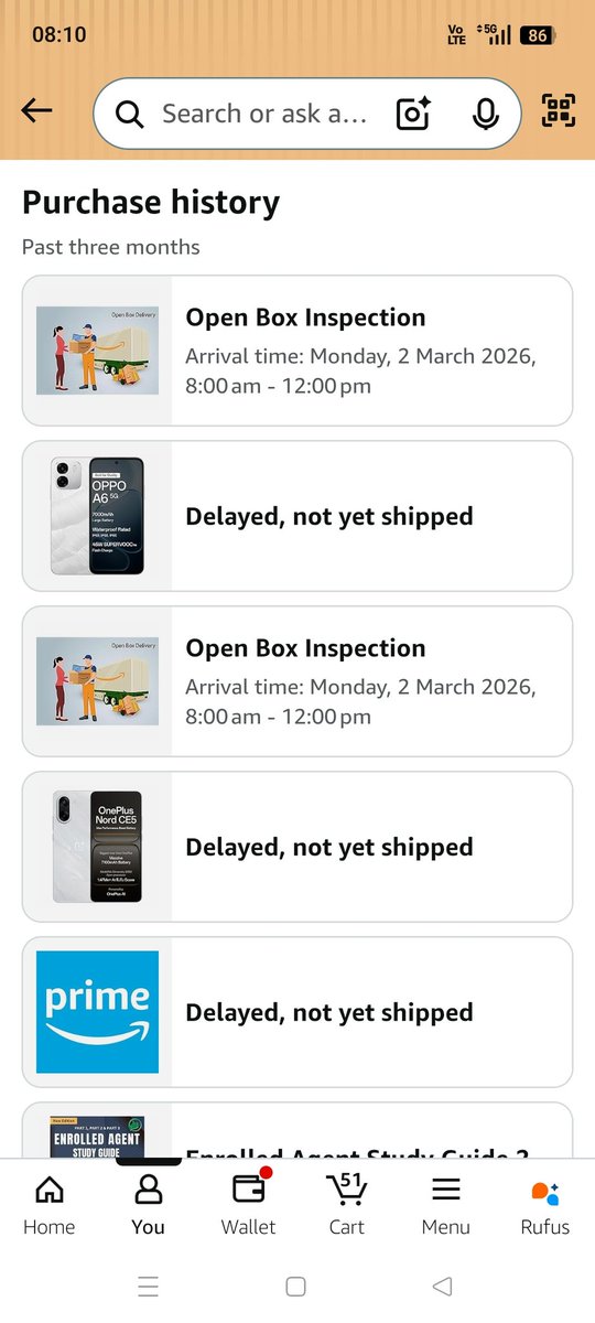 SANJAYKUMAR228's tweet photo. @amazon @AmazonHelp @amazonIN 

Shame on Amazon 

नालायक अमेजोन 

आज तीन दिन होने जा रहे है

मेरा ऑर्डर जो एक दिन में आना था 

अभी तक डिस्पैच नहीं हुआ 

आप कहते ऑर्डर कैंसल कर दो 

डूब मरो कही।।।।।।।।।
Shame on Amazon https://t.co/bSvgd6Spea