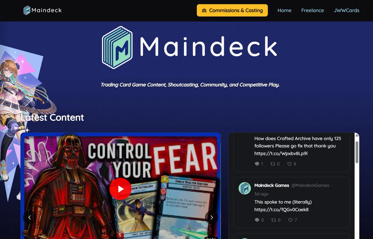 Maindeck Dan tweet media