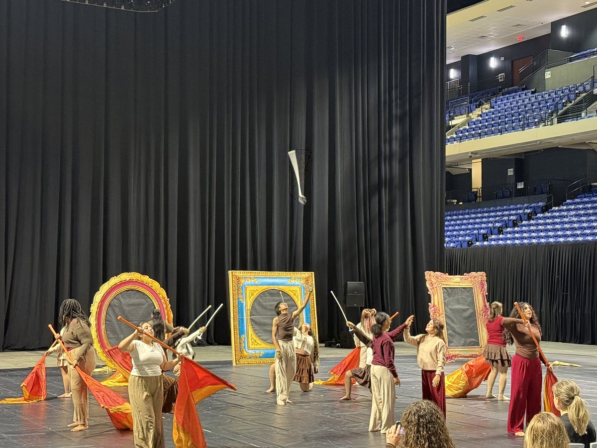 DrLozano_CFISD's tweet image. Our Color Guard lit up the floor tonight with an incredible performance! The precision, passion, and hard work truly showed. We are so proud of the dedication they bring every time they perform—what a fantastic job! @CypressRidgeHS @CyFairISD @CFISD_FineArts #RamPride #RamNation