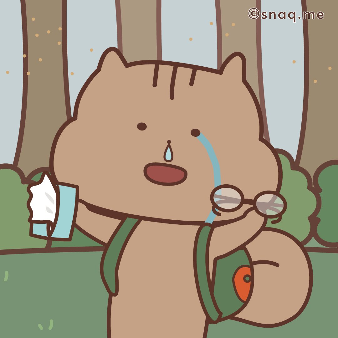 あぁ...花粉...🤧