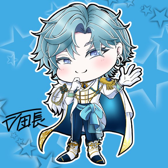 Kuuhaku_Vampire's tweet photo. 【バレンタインSDイラストプレゼント企画３】

白鳥碧凰さん(@aokunaoiyo)
を描きました✨

自分がアヒルだと思っているVtuberさん！
ゲーム配信から歌枠まで色々やっているのでチェックしてみよう♪
企画にご参加ありがとうございます！

＃碧凰画伯 https://t.co/T2h5Q1Jcd8