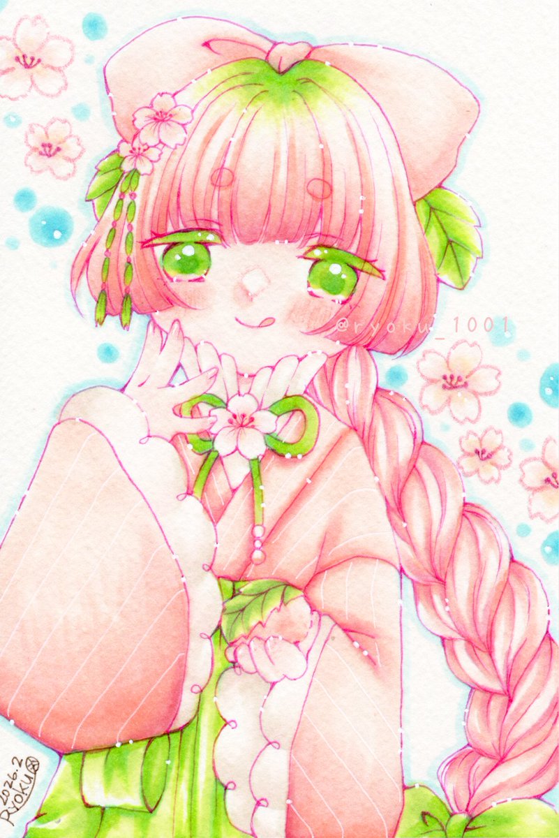 春めく季節展2 さくらもち、あげる