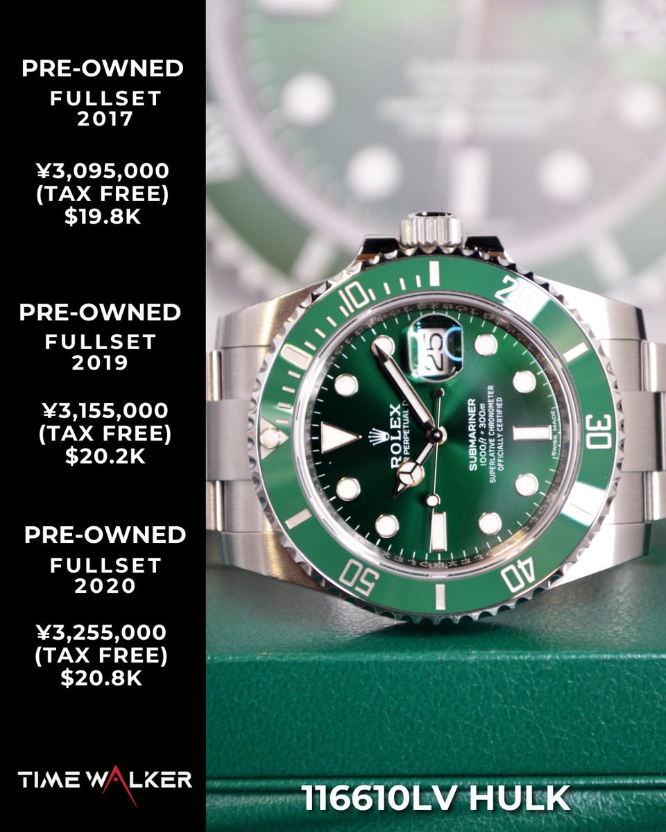 TimeWalkerJP's tweet photo. https://t.co/p1wqrXcPlGロレックス #サブマリーナー #高級腕時計 #luxurywatches #rolex #steel #luxurywatchlife #submariner #watchlover #grailed #watchcollector #timepiece #wristwatch #watchfam #116610 #watchgram #luxurylifestyle #green #timelesselegance #timelessdesign #iconic https://t.co/Xe3WI9pw24