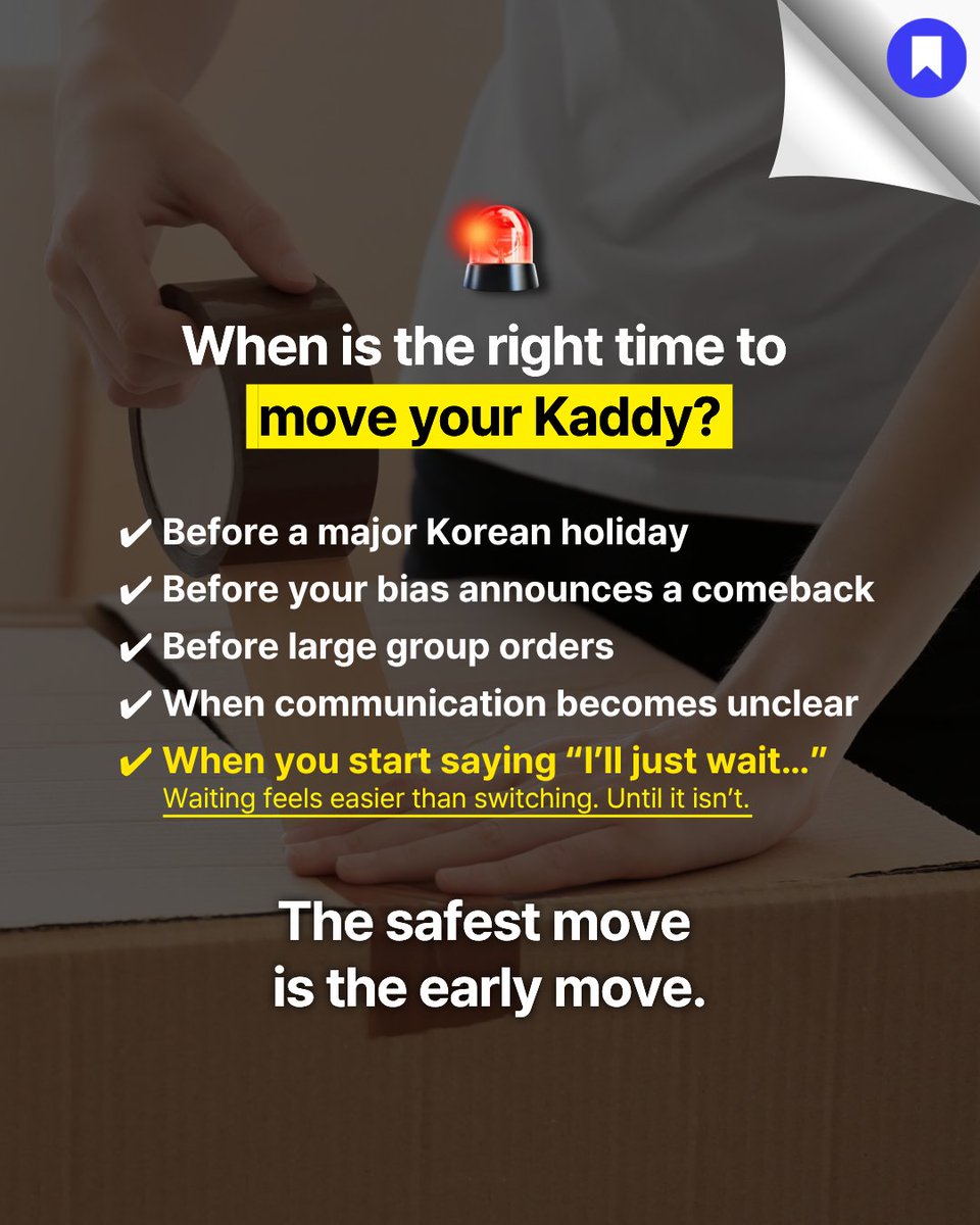 GlobalSH_kr's tweet photo. [📢] The Biggest Kaddy Move of 2026 🇰🇷 #KoreanAddress #Kadd 

This is an important analysis of this phenomenon, so please save and share it.🙏

Some already know, Others are just starting to realize. The old system cracks, customers move. If you’re reconsidering your Korean address, don’t wait for the next delay to decide. The safest move is the early move.