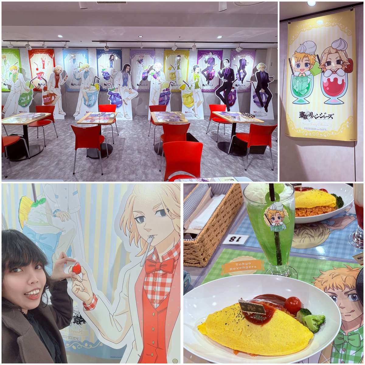 zannizannia's tweet photo. During my Japan trip, I went to various cafe collaboration. Really had a good time! I hope I could do this again. I would love to go back to Japan over again ð¥¹
#æ¡è髿 ¡ãã¹ãéš
#MyCharafulCafe
#æ±äº¬ãªãã³ãžã£ãŒãº #æ±ãªã #ããªã«ãã§ã#PRICAFE
#éå
¥ããŸããå
¥éãã #iféãã£ã¢ https://t.co/TllhX6EfWM