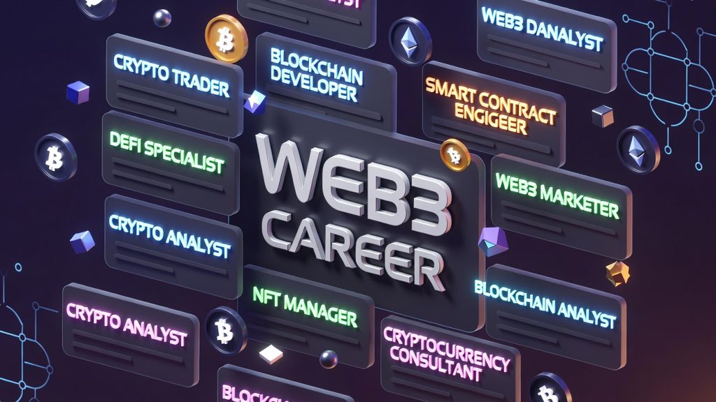 Daftar Job Board Web3/Crypto Terbaik 2026:

• web3 career → terbesar, ribuan jobs, filter salary &amp; skills bagus

• cryptojobslist → OG, ratusan jobs baru tiap hari, DeFi/NFT banyak

• remote3 → spesialis full remote, cocok global

• cryptocurrencyjobs → aggregator
