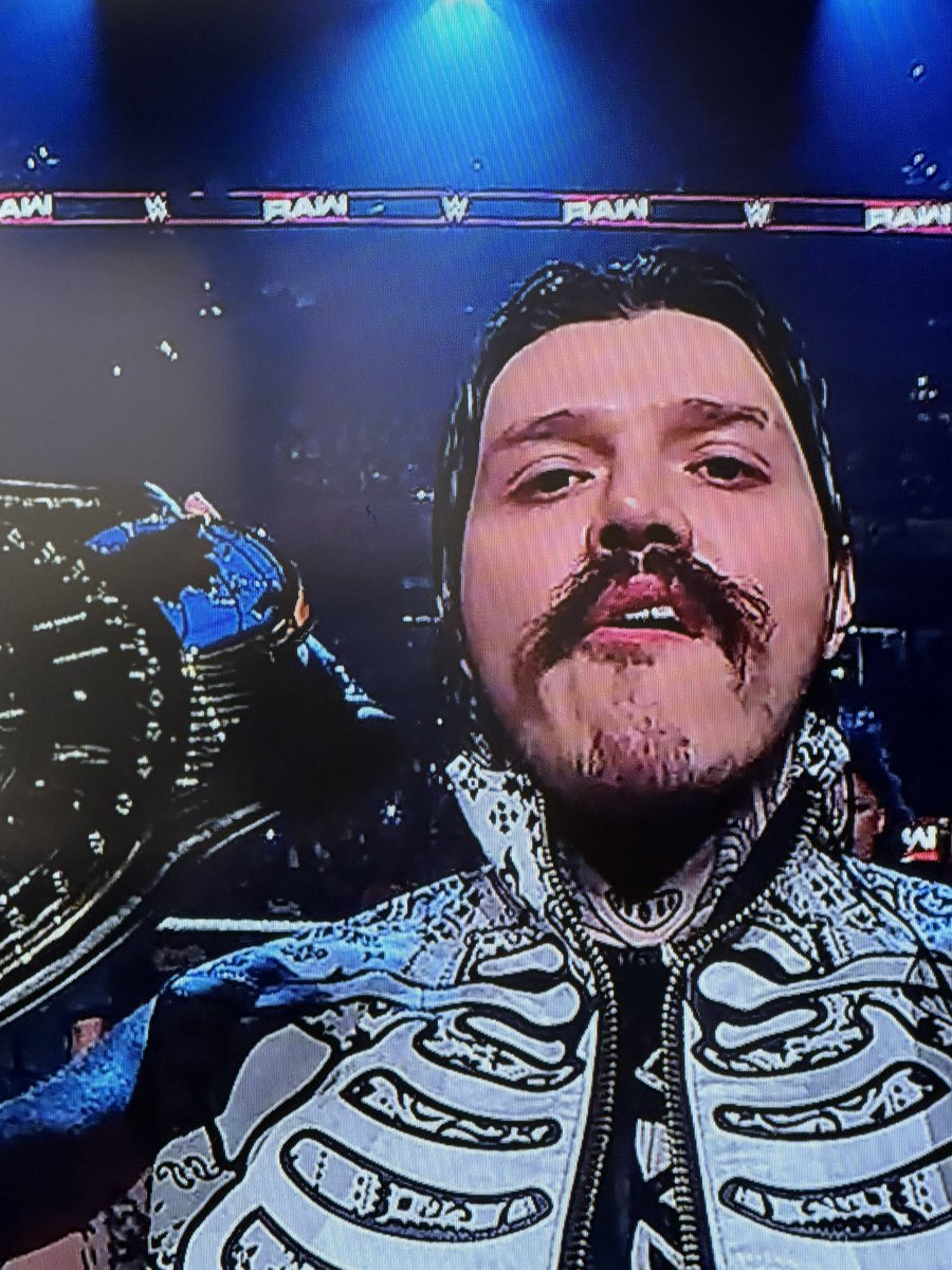 Dom’s mustache is a work of art #WWERaw