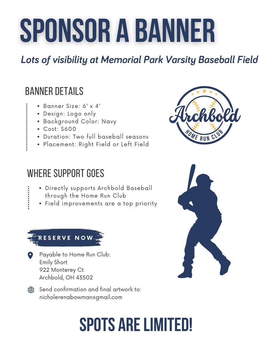 Archbold Home Run Club tweet media