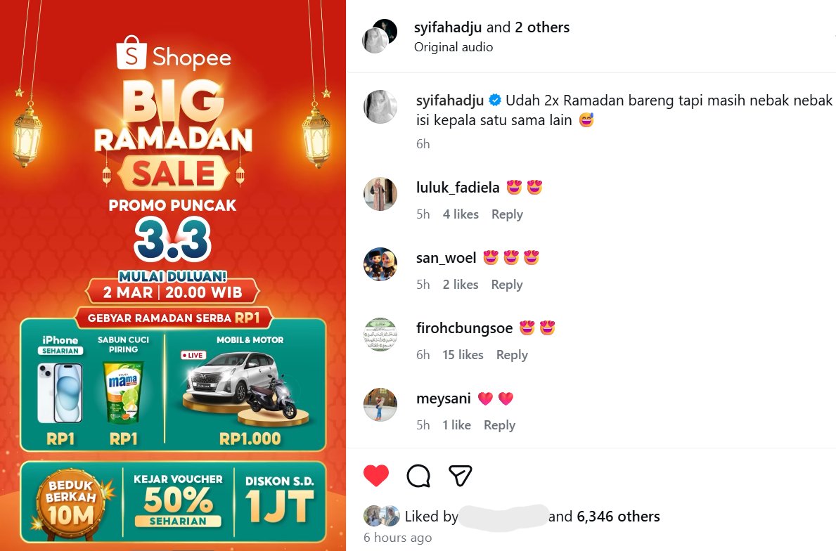 kapan lagi ada iphone cuma 1 rupiah klo bukan di promo puncak shopee. dah siap bgt mantengin shopee #ShopeePromoPuncakHariIni