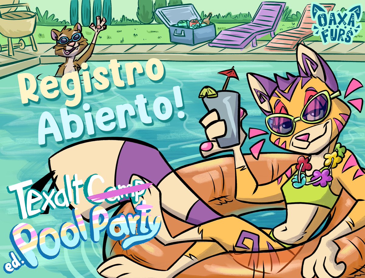 REGISTRO DISPONIBLE! 
Ya se encuentra disponible el registro de nuestra Texalt Meet edición Pool Party, en el siguiente formulario encontraran la información de costos y cosas importantes que deben saber.
forms.gle/wPDmxV9QENLxfV…
Cupo limitado!
Los esperamos!