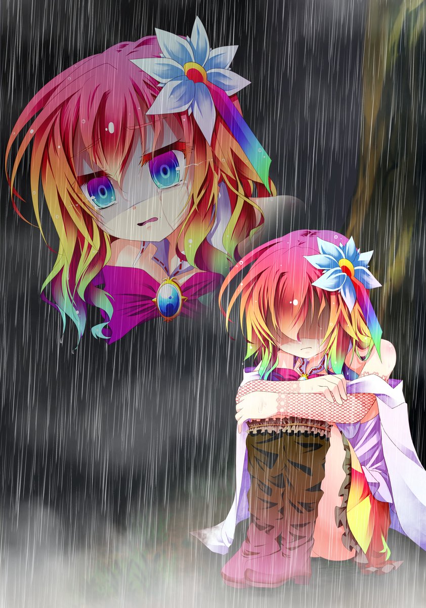 我外仕事。一日雨で寒い。