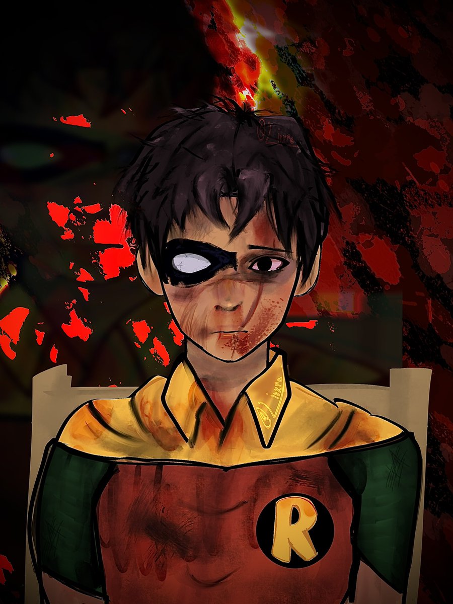 viaerene's tweet photo. my version of jason todd :p

#jaybin #redhood #fanart #jasontodd #robin https://t.co/NgE1ScHD65
