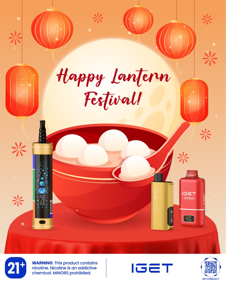 Happy Lantern Festival! May the first full moon bring you joy, reunion, and endless good vibes. 🏮 Have you ever guessed lantern riddles? Drop your funniest one in the comments for everyone to solve!
