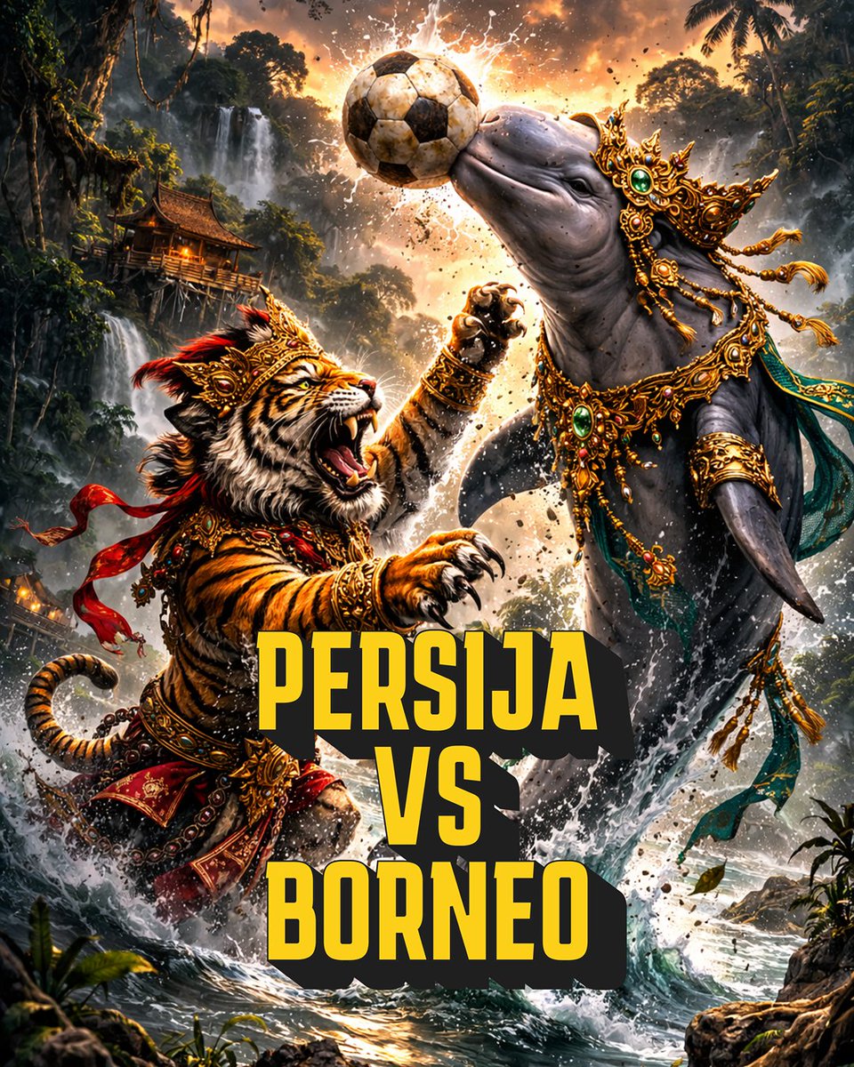 Big match alert! 🐯💛 vs 🐟💚

Persija <a href="/Persija_Jkt/">Persija Jakarta</a> vs Borneo FC <a href="/BorneoSMR/">Borneo FC Samarinda</a> di JIS – 3 Maret 2026!

Siapa yang bakal naik ke puncak klasemen? Macan Kemayoran siap balas dendam, Pesut Etam lagi ganas! 🔥

#PersijaVsBorneo #persija #borneofc #BRISuperLeague #EMCOPaint #WarnaBicara