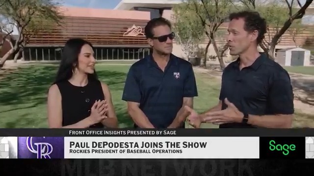 "Everyone raved about him... it just became obvious. He literally checked every box we're looking for."
@Rockies Pres. of Baseball Ops. Paul DePodesta shares why he hired Warren Schaeffer as the team's manager and their goals for 2026.
MLB Network + @SageUSAmerica