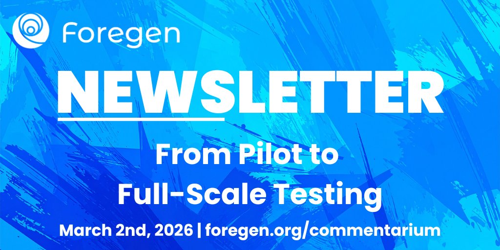 Foregen's tweet photo. Our March newsletter is live! From pilot recellularization to full-scale testing, biomechanical analysis in Austria, and ongoing in vivo safety studies, our research team in Slovakia continues to make progress toward clinical trials. Read the full update: https://t.co/0cpIcuiPKu https://t.co/LV6a3DLwpK