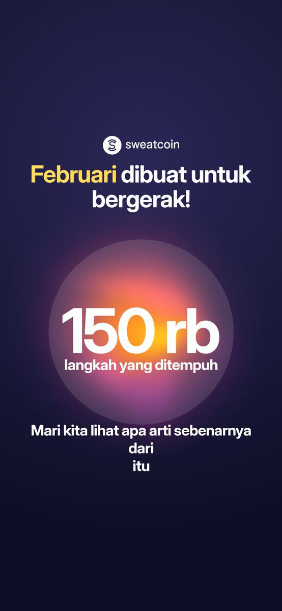 henratno_sk's tweet photo. Coba aplikasi gratis ini — Berjalan Ada Hasilnya 🚶
https://t.co/gCIEQOZtFc https://t.co/zvixo6Wgzr