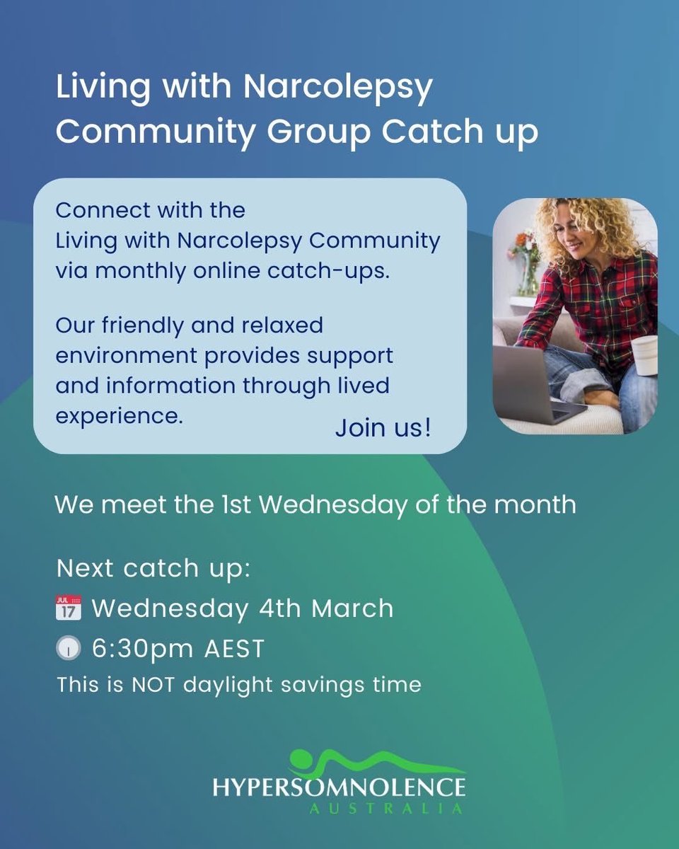 Hypersomnolence Australia tweet media