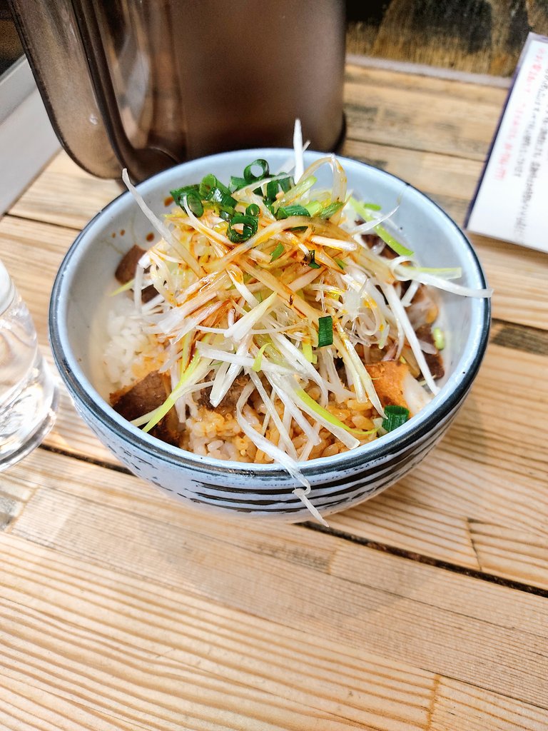 ラーメンとネギチャーシュー丼のランチセット