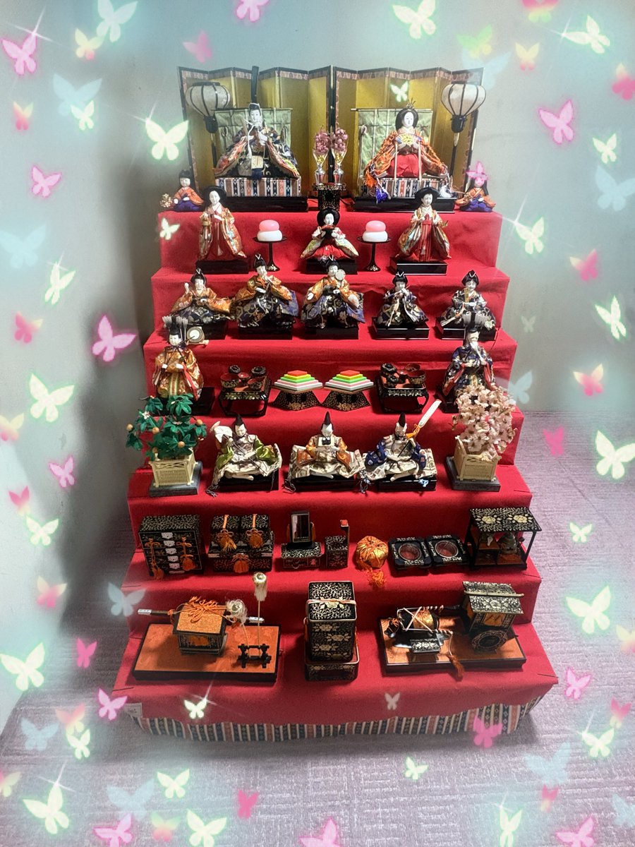 💕🎎ハッピーひなまつり🎎💕 4番まで歌詞覚えてますか？ コレで右大臣