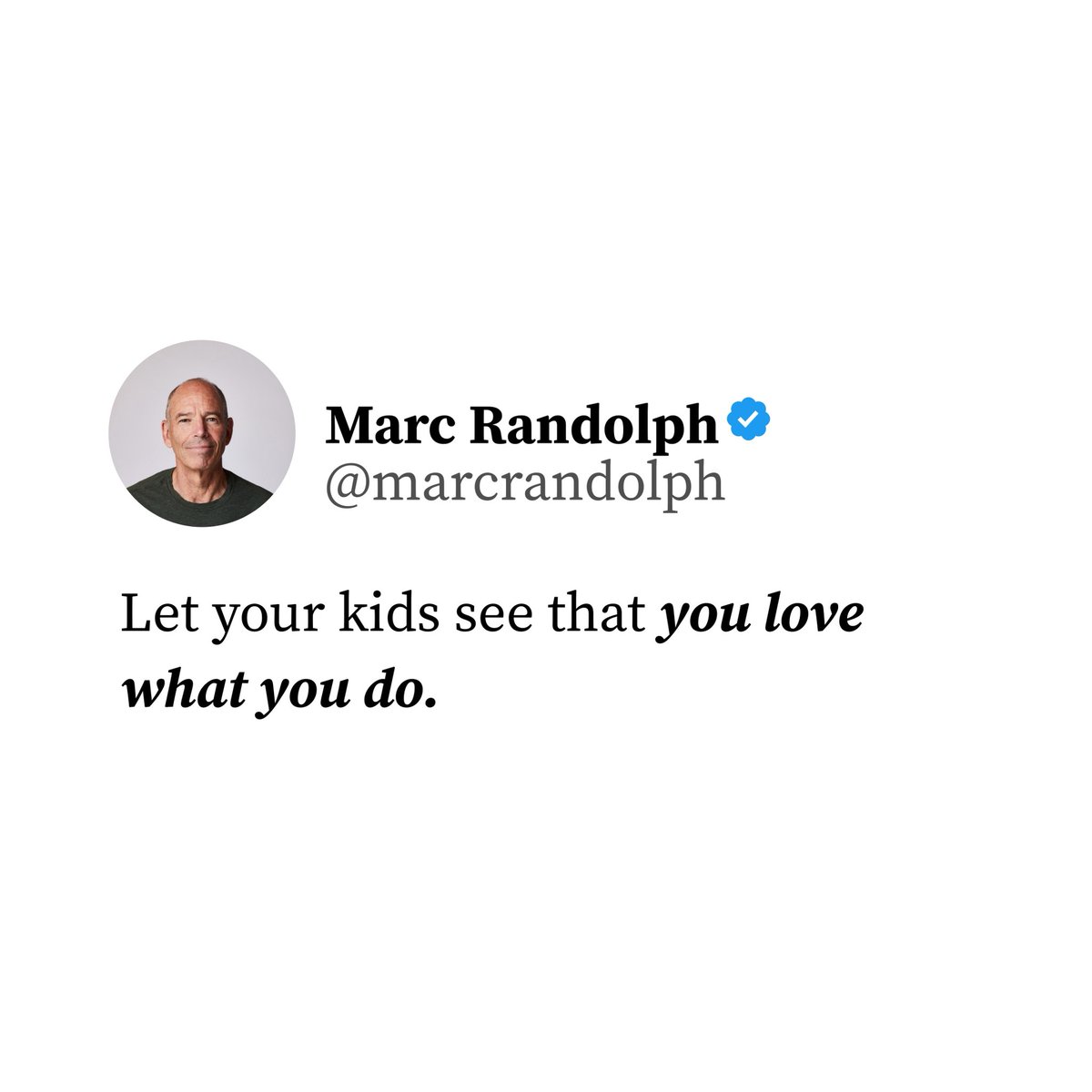 Marc Randolph tweet media