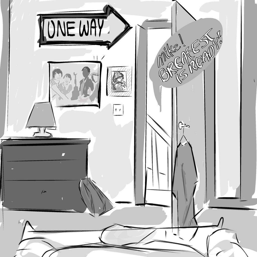 icarusned's tweet photo. Body swap AU #byler #bylertwt  4/7 https://t.co/tRQBfXk5AU