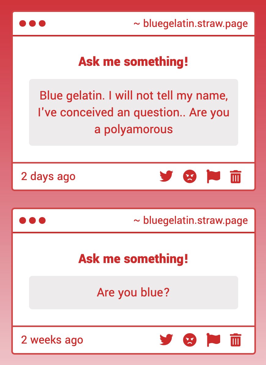 Blue Gelatin tweet media