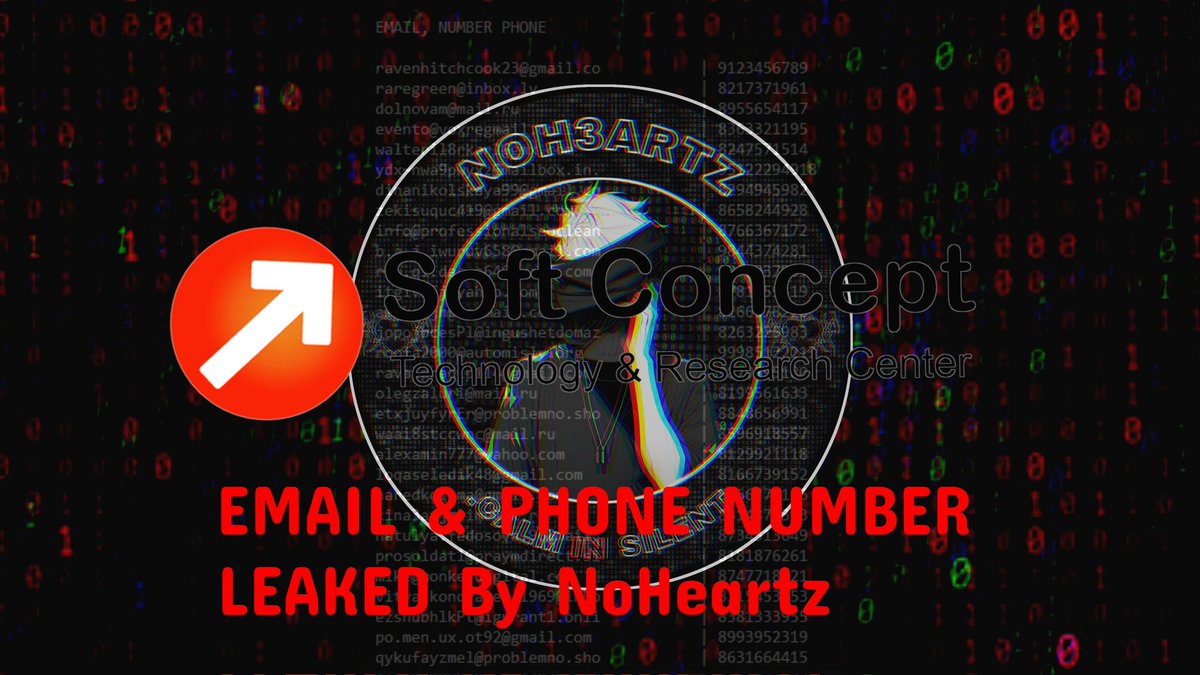 Noheartz1337's tweet photo. SOFT CONCEPT TECHNOLOGY & RESEARCH CENTER EMAIL, PHONE NUMBER LEAKED By NoHeartz
TARGET : https://t.co/rs3kpDKapU
COUNTRY : INDIA 🇮🇳
QUOTES : I hate evil, But I Do it Too...
#cyber #CyberAttack #Cybernews #Indian #FreePalestine #FreeIran #News #DigitalAlert #NoHeartz https://t.co/kyjevBApa8