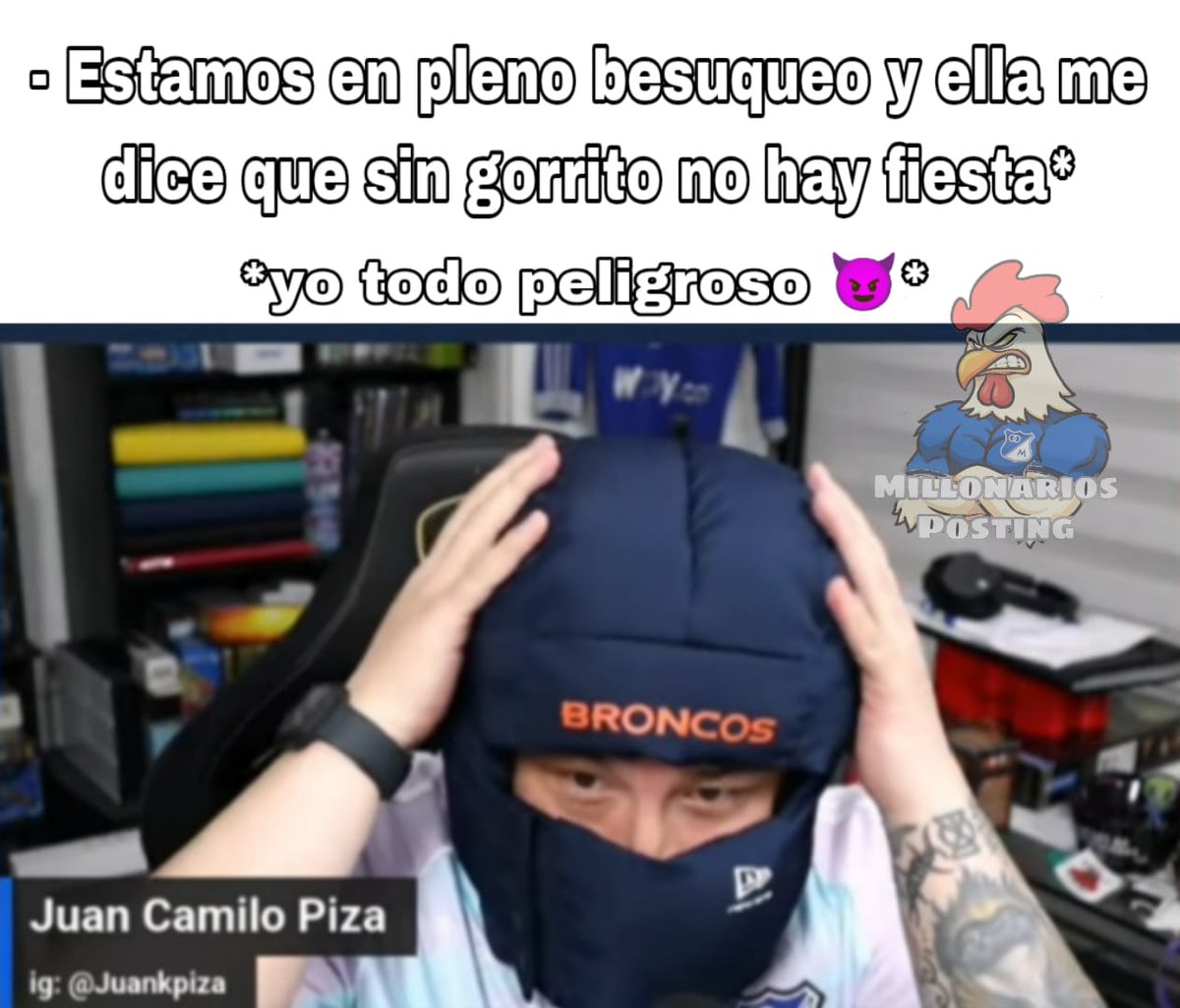 Todo un salvaje 😈🔥

Todo es con cariño <a href="/JuankPiza/">Juan Camilo Piza</a>