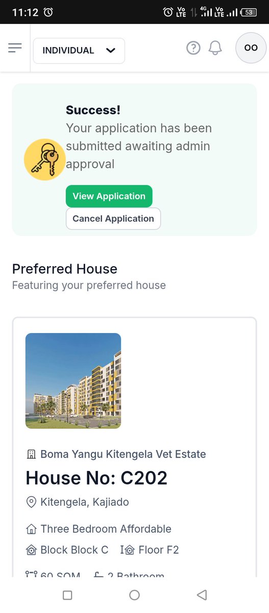 kingedwardtwo's tweet photo. @WilliamsRuto But houses are not being allocated.  Mine have been pending approval for long. I have fulfilled all the requirements. Please @WilliamsRuto please help https://t.co/uzuqpaudBg