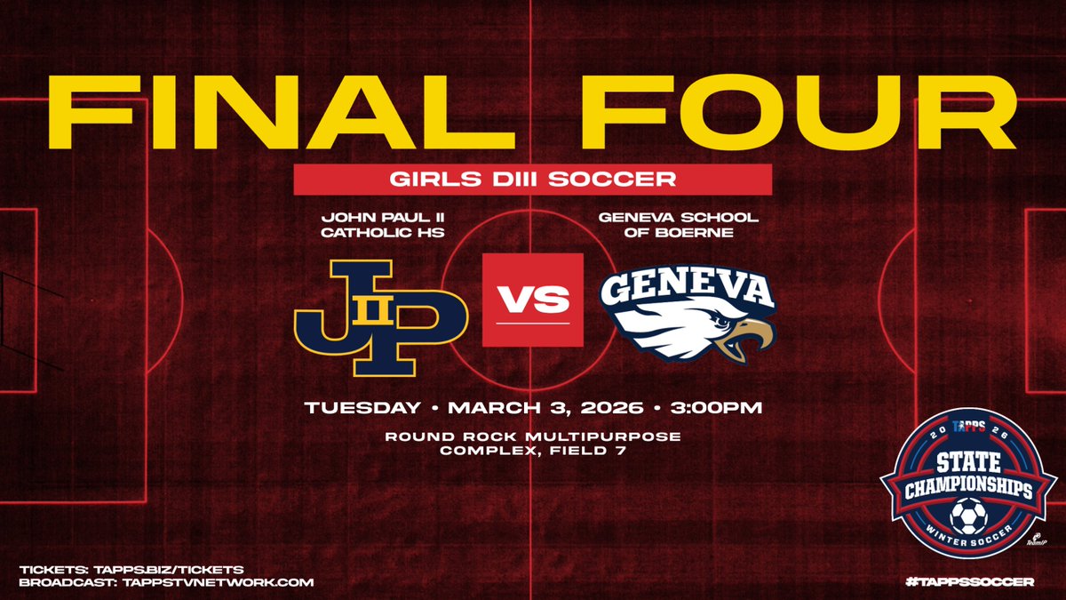 TAPPSsoccer's tweet photo. #GAMEDAY #TAPPSsoccer 2026 Girls Division III Final Four⚽️📷👉https://t.co/j4JvYEbrh0 https://t.co/dk5IkvrDzK