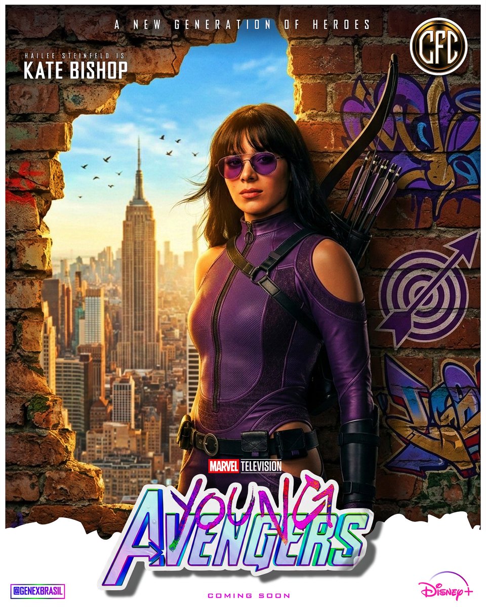 GeneXBrasil's tweet photo. 🚨 YOUNG AVENGERS - Poster 1 https://t.co/HpIuRSjBcw