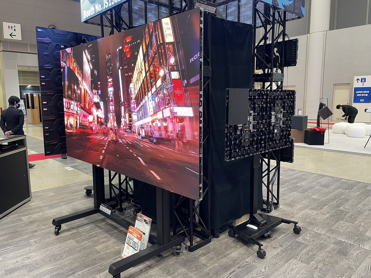 JAPAN SHOP 2026 開幕しました！

0.9〜1.5mmの高精細LEDやVESA規格金具対応の55"LED
家庭用電源対応のシーマオリジナルオールインワンLEDなど、
様々なタイプのLEDを展示しております。

皆様のご来場をお待ちしております。

シーマブース：JS1502
東京ビッグサイト 西1ホール 

#展示会 #JAPANSHOP