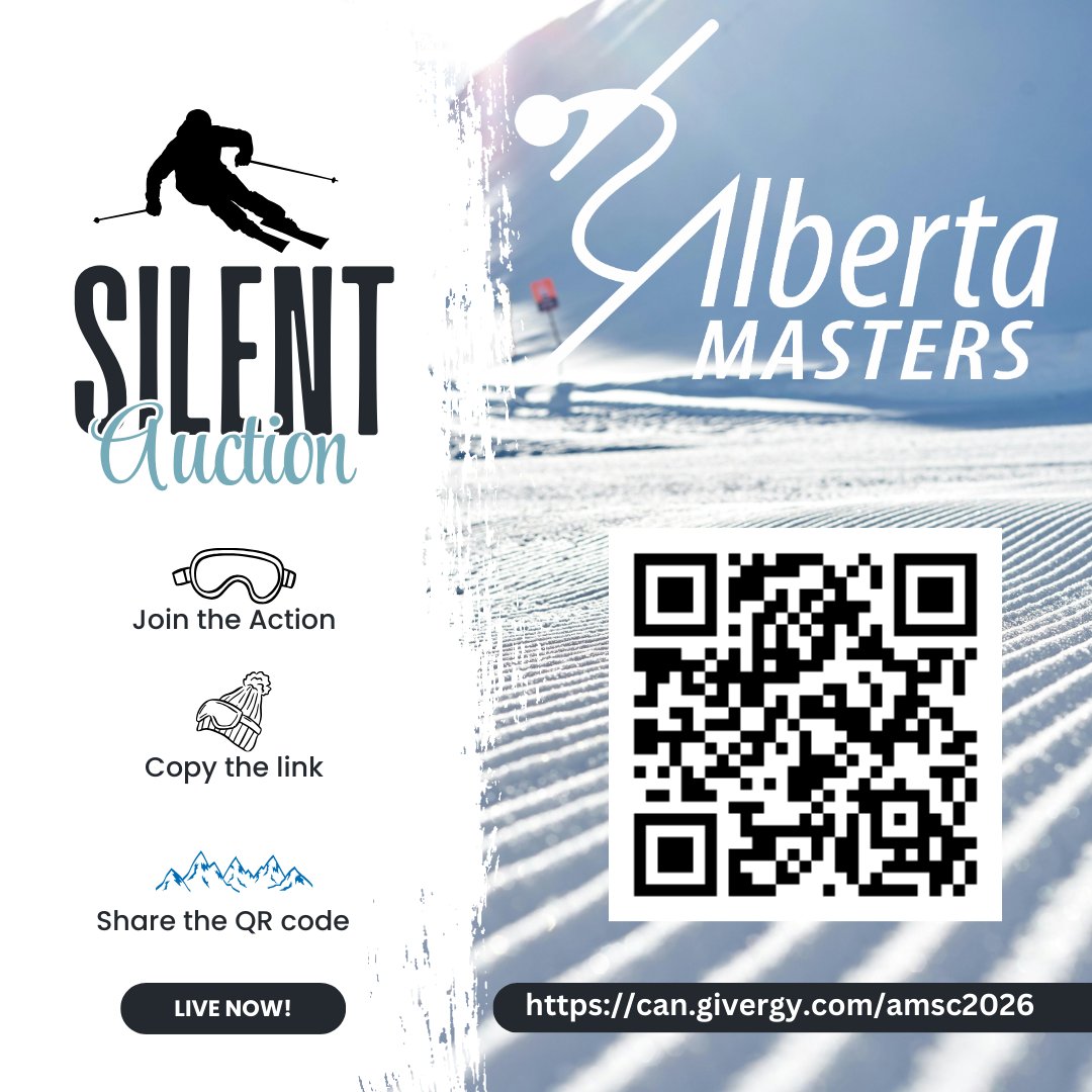 ABMASskiclub's tweet photo. 🏁 OUR 20th ANNIVERSARY SILENT AUCTION IS LIVE! A massive thank you to our donors and bidders. Your support keeps our club thriving and competitive! 🏔️Get those bidding fingers ready—incredible items are up for grabs!🔗 Join the action: https://t.co/JPG99BvpIL
#SilentAuction https://t.co/qRnBOi94bn