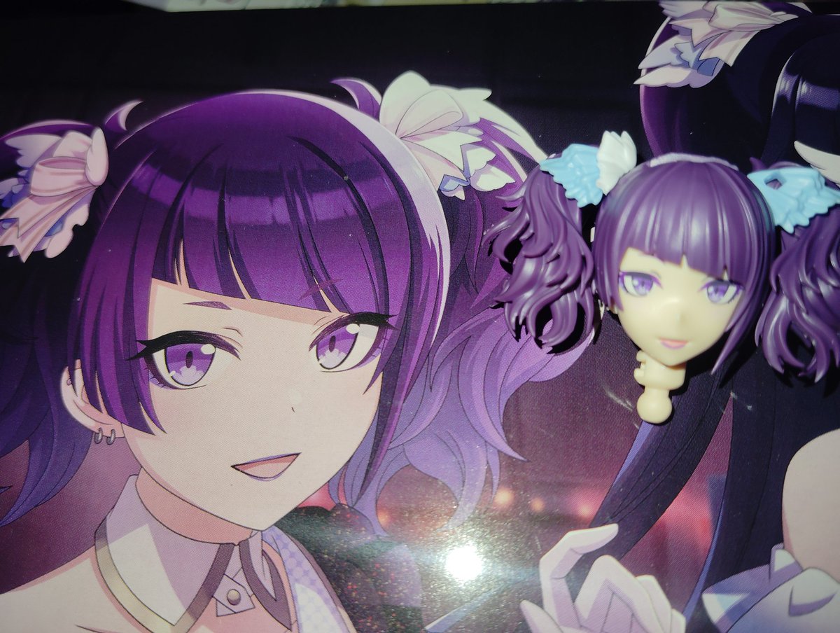 出来上がりがこちら↓ #田中摩美々 #白瀬咲耶