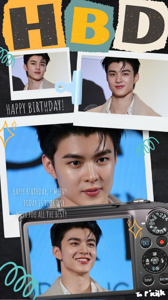 Happy Birthday, P'Meen!
Today is your day. 
Wish you all the best!

HBD MEEN NICHA

#MEEN27thBirthday

<a href="/nichameen8/">Meen Nichakoon</a> #Meennicha8