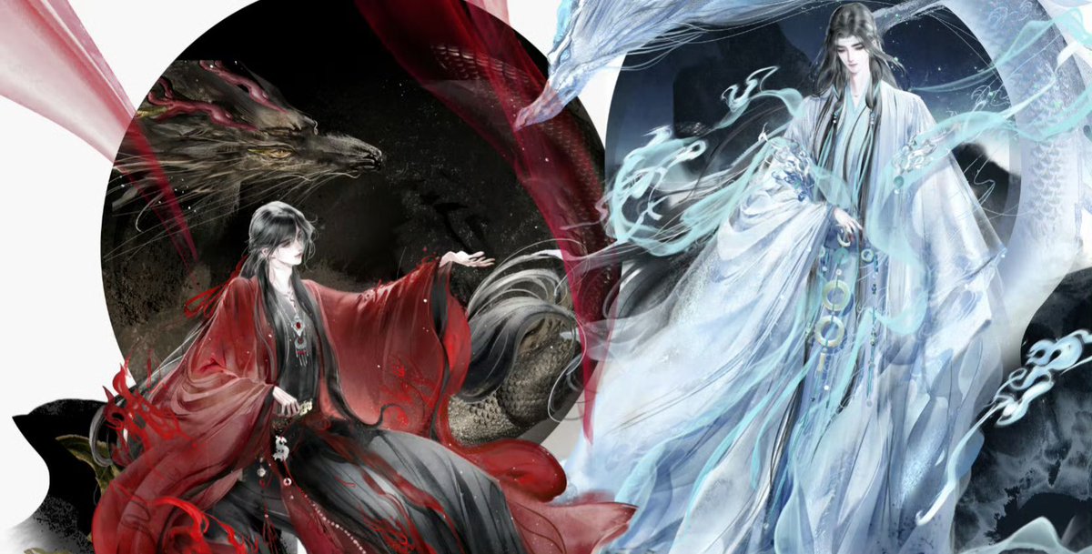 ชอบวั่งเซี่ยนคอลนี้เป็นพิเศษ ไม่รู้เป็นเพราะลายเส้นด้วยหรือเปล่า แต่ดูเหมือนนิยายเรื่องใหม่อีกเรื่องไวป์วั่งเซี่ยนแบบ I love you in every universe มาก