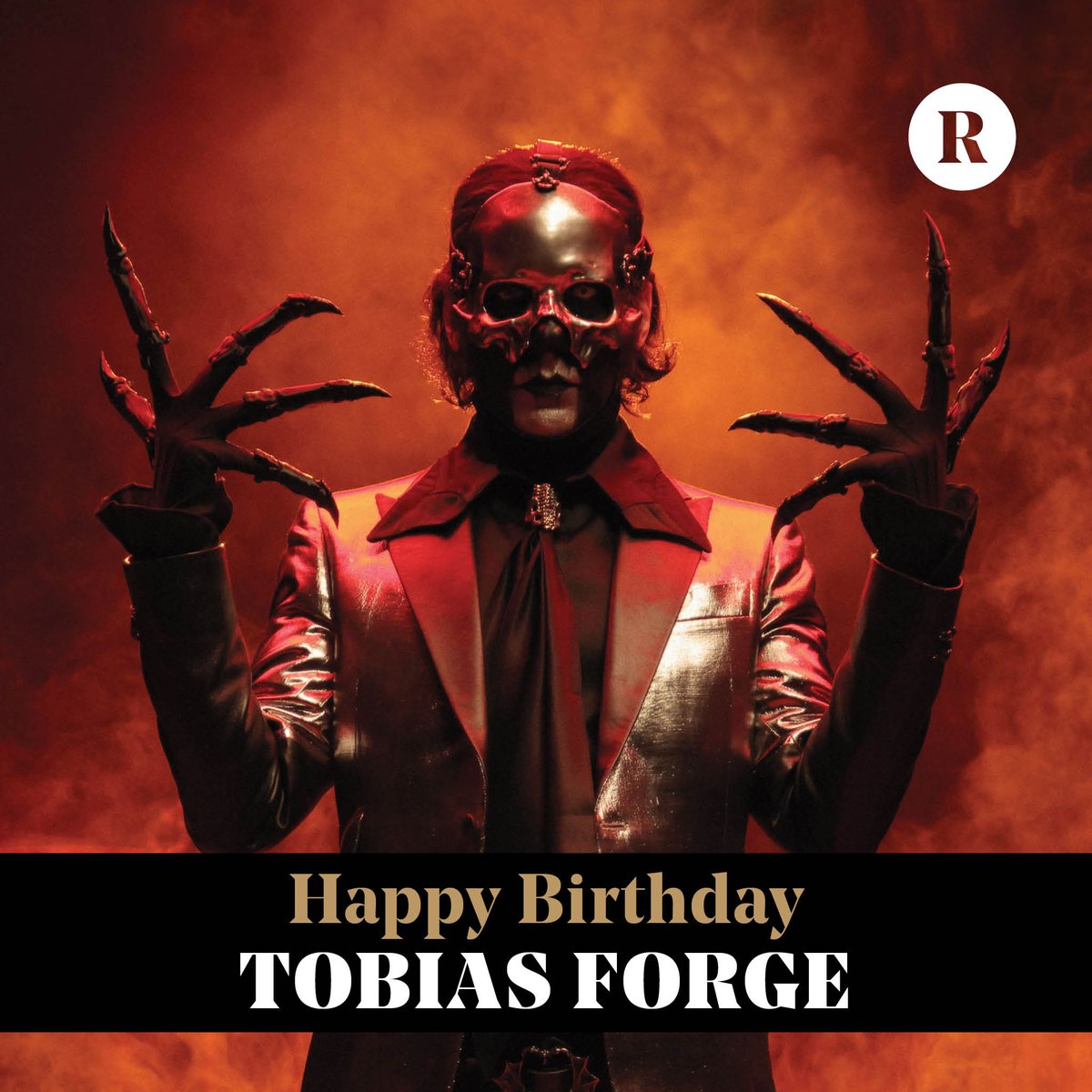 Revolvermag's tweet photo. 🎂 Happy birthday to Ghost mastermind Tobias Forge!⁠
⁠
📸: Mikael Eriksson/M Industries https://t.co/lkKdwYK7Cy