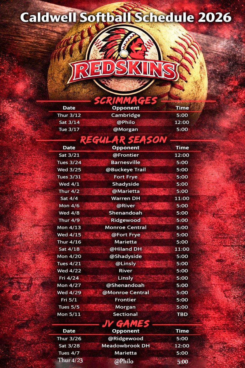 2026 Schedule