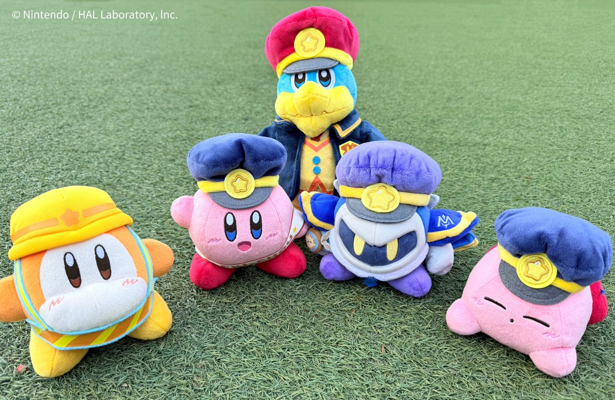 プププトレインのえきちょうさんやほせんいんさんワドルディ、すやすや