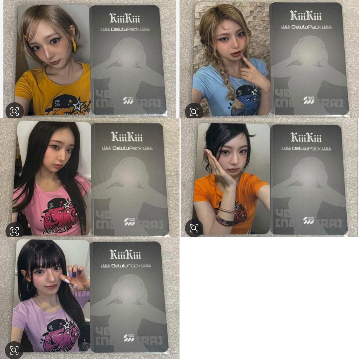 ( Preview ) KiiiKiii Delulu Pack 
— Benefit Photocards     

› Soundwave 1
