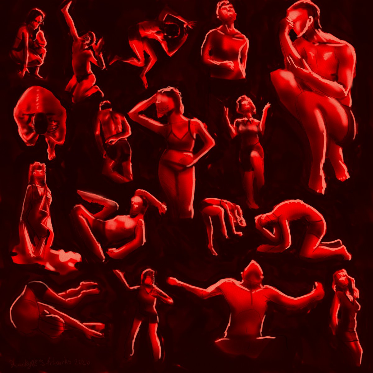luckys4rtworks's tweet photo. Gesture practice turned into a horror scene 😭
I love this website for timed practices!
https://t.co/P14z3IgUmF
#QuickPoses https://t.co/ovykGkfp6u