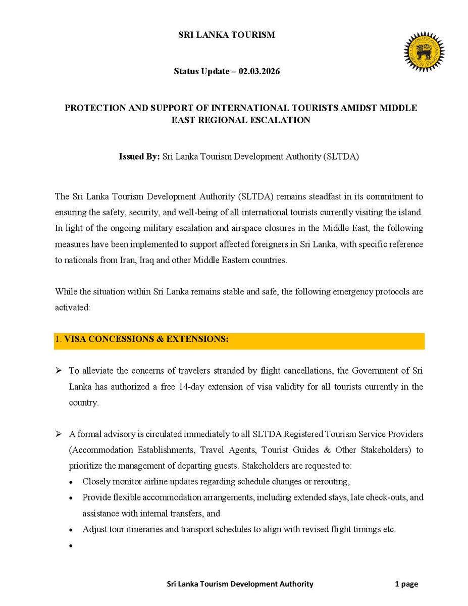 Department of Government Information tweet media