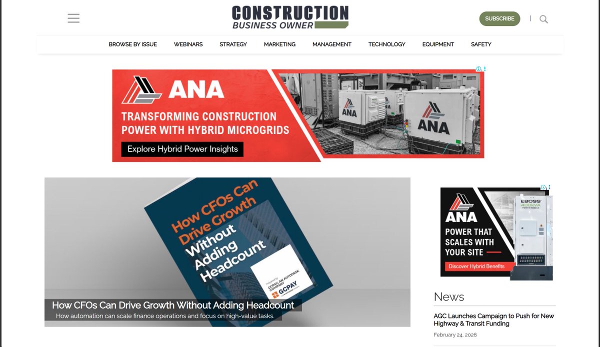 auradeveloper11's tweet photo. @CBOMagazine Redesigned a construction blog homepage to strengthen clarity, authority, and user experience β transforming it into a structured, conversion-ready platfom
#ConstructionCompany #GeneralContractor #PropertyDeveloper #RealEstateDeveloper #EngineeringFirm #architecture https://t.co/bjIWLT32Eb