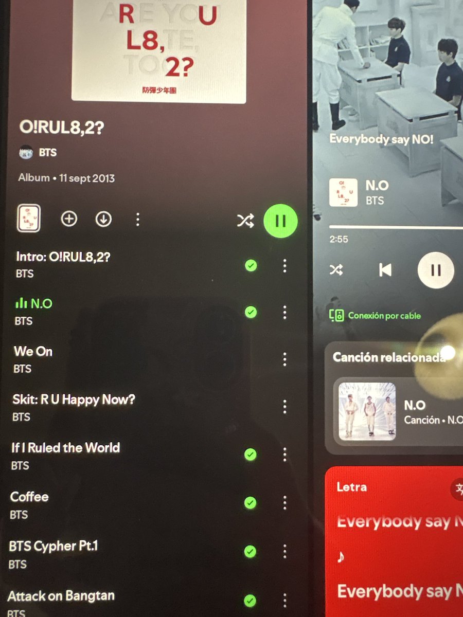 Dinámica de Stream‼️
El día de hoy corresponde
 a O!RUL8,2?
- Muestra tu canción favorita del álbum.
- El calendario de #JourneyToArirang 

Re tarde perdón,ftito de hoy a la tarde jujuuu