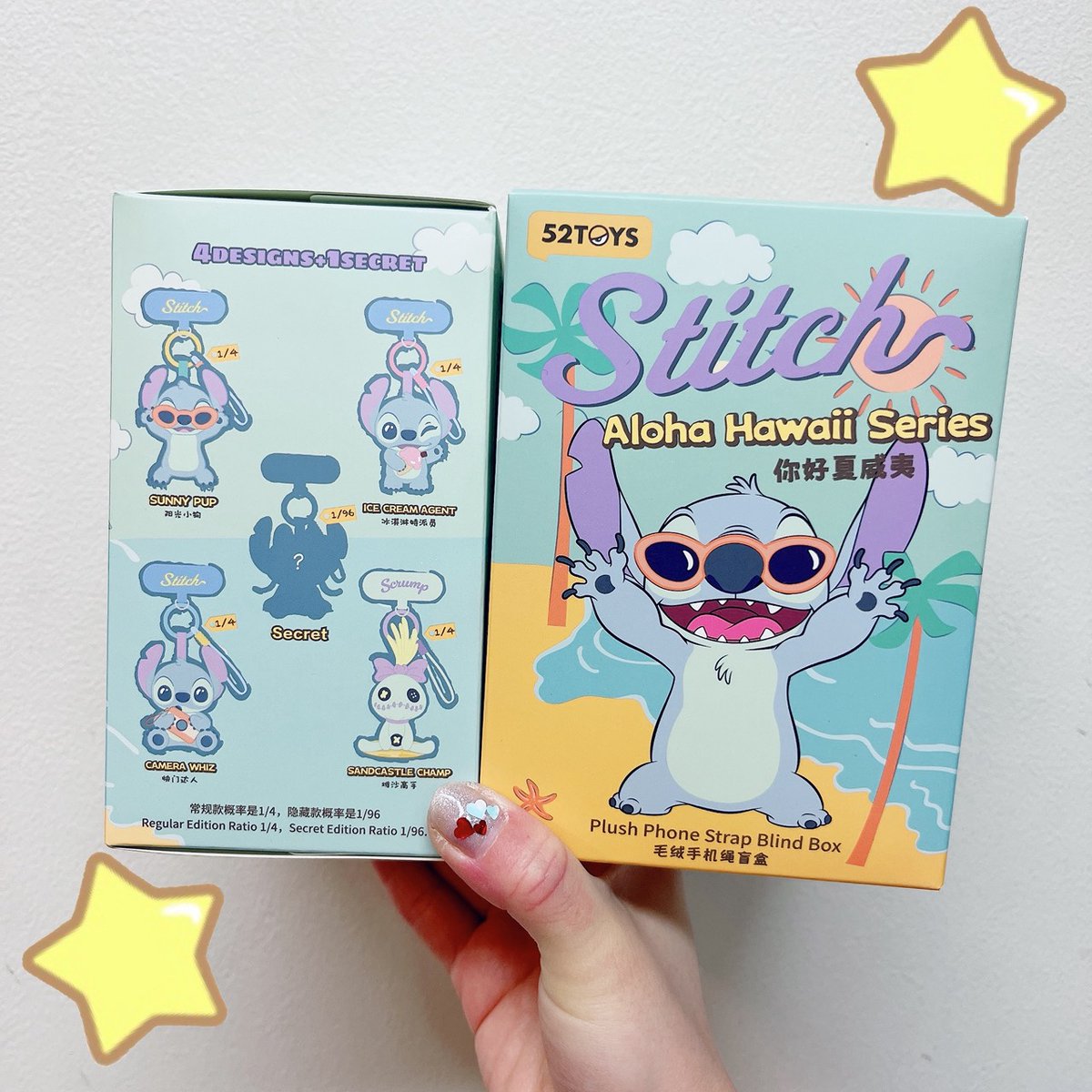 🕶️🆕オズコレボ新商品🆕🌴 #52TOYS スティッチ もふもふハワイアンズ